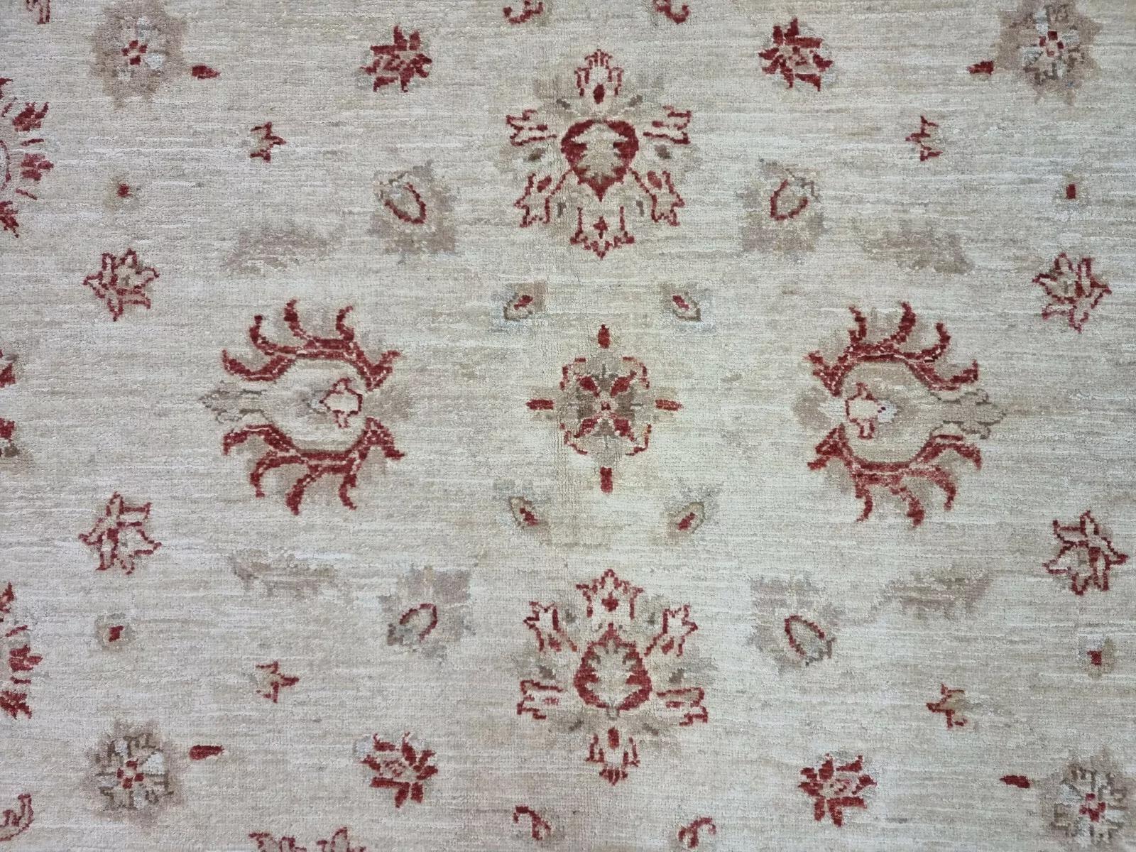 Handgefertigter afghanischer ZIGLER-Teppich 5,6' x 7,9' 1980er Jahre - 1D160 (Wolle) im Angebot