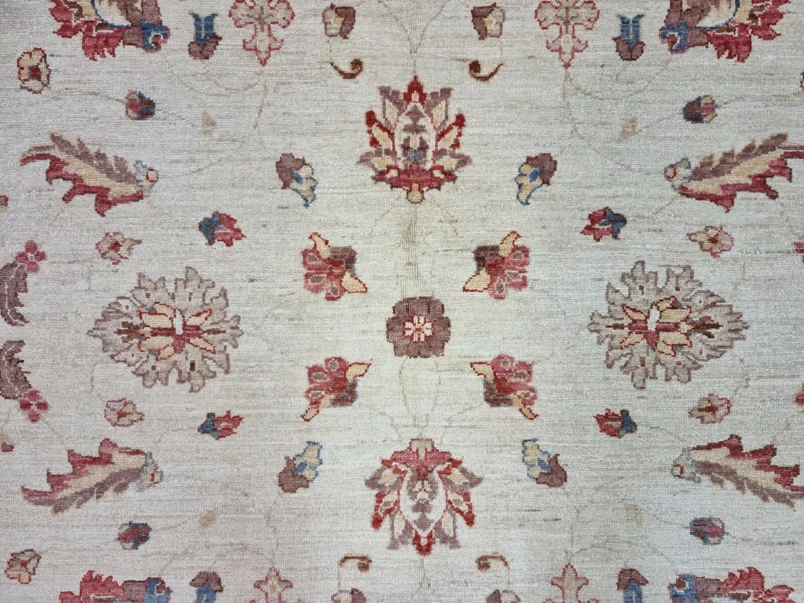 Handgefertigter afghanischer ZIGLER-Teppich 5,6' x 7,9' 1980er Jahre - 1D161 (Wolle) im Angebot