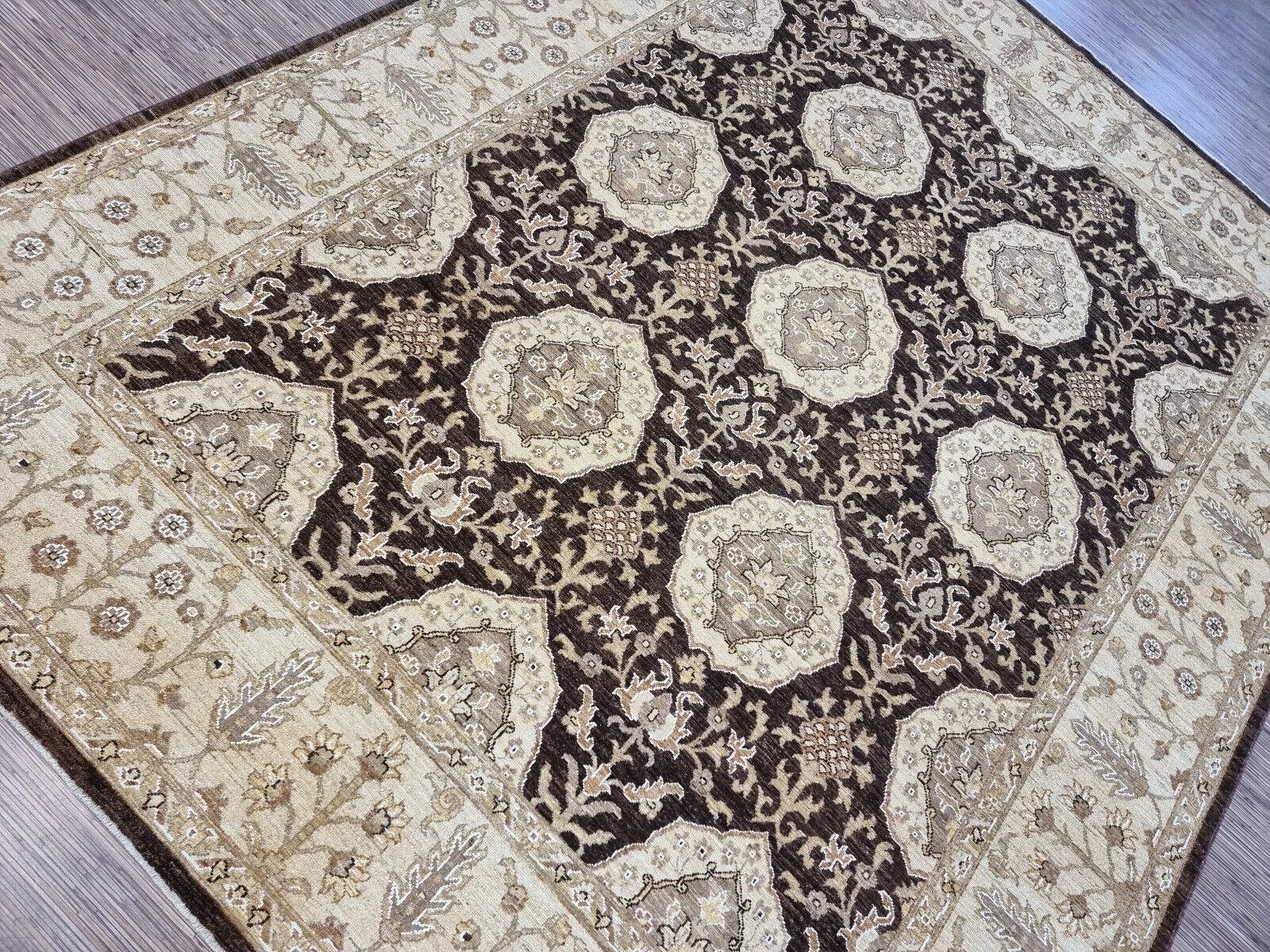 Handgefertigter afghanischer Zigler Teppich 8' x 9.9' 1980er Jahre - 1D168 im Angebot 6
