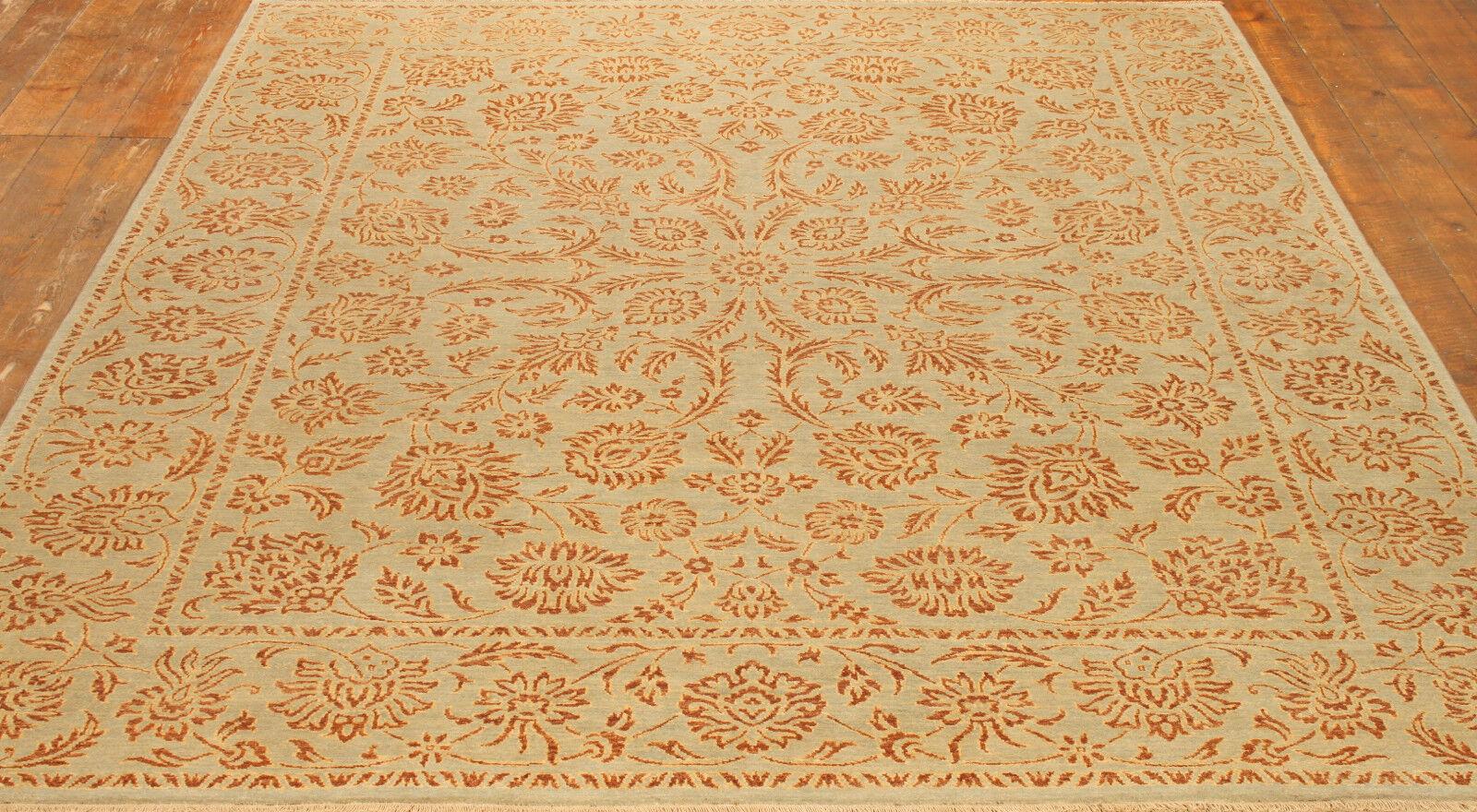 Discover the allure of Afghan artistry with this Handmade Vintage Afghan Zigler Rug, a treasure from the 1990s that remains in good condition, as if new. Spanning 8.1’ x 10’, this rug is woven from the finest wool, offering both resilience and