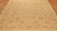 Handmade Vintage Afghan Zigler Rug 8.1' x 10', 1990s - 1T20