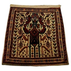 Handmade Vintage Afshar Style Salt Bag, 1970s, 1D12