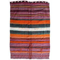 Handmade Vintage Ardabil Style Kilim, 1960s, 1Q0015