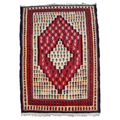 Handmade Vintage Ardabil Style Kilim, 1960s, 1Q0079