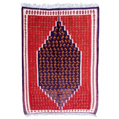 Handmade Vintage Ardabil Style Kilim, 1970s, 1Q0010