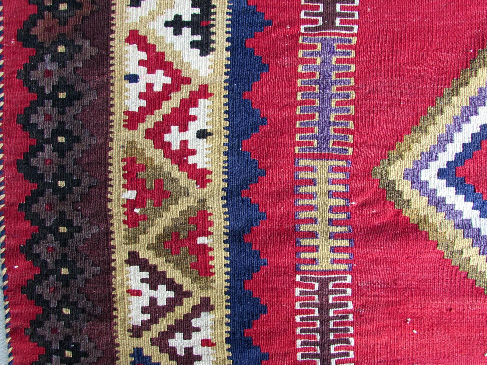 Handmade Vintage Ardabil Style Kilim, 1970s, 1Q0280 3