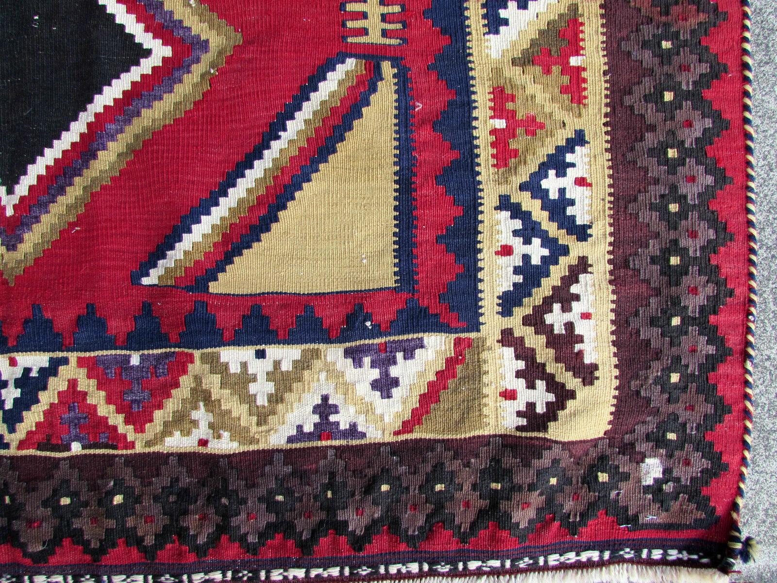 Handmade Vintage Ardabil Style Kilim, 1970s, 1Q0280 2