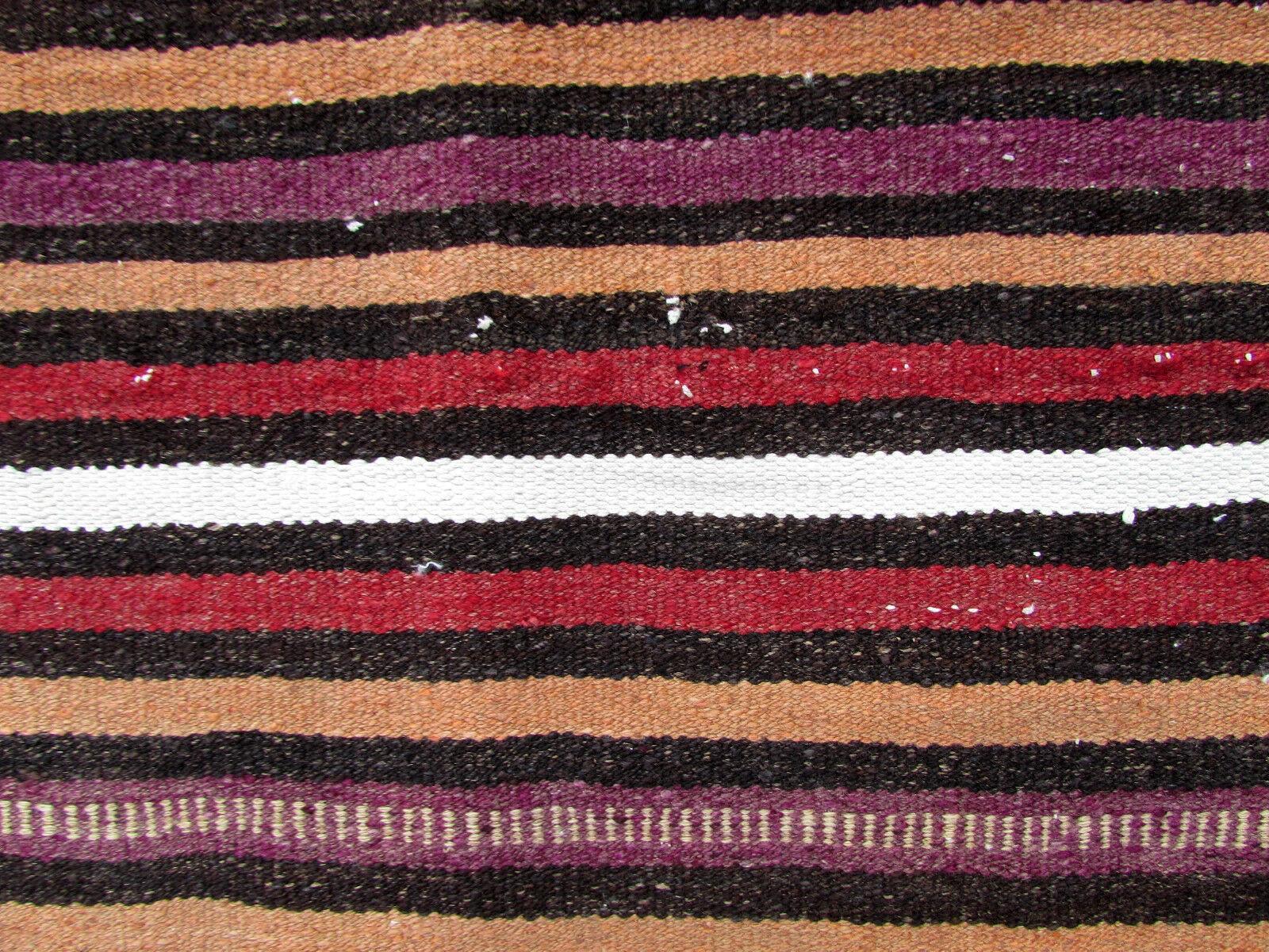 Handmade vintage Ardabil flat-weave in wool. The rug is from the end of 20th century in original good condition. 

-condition: original good,

-circa: 1970s,

-size: 3.3' x 6.2' (100cm x 190cm),

-material: wool,

-country of origin: