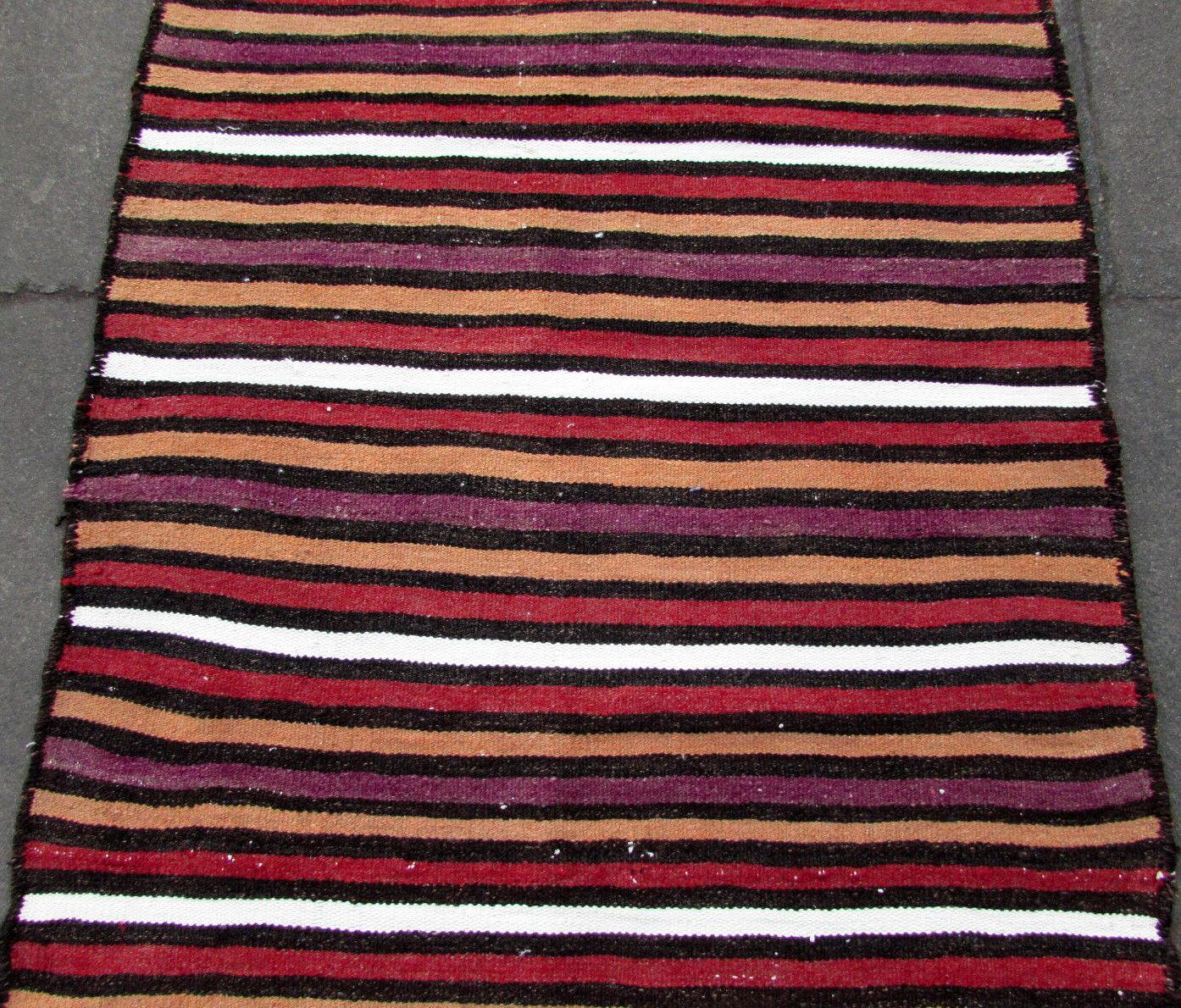 Late 20th Century Handmade Vintage Ardabil Style Kilim, 1970s, 1Q0284