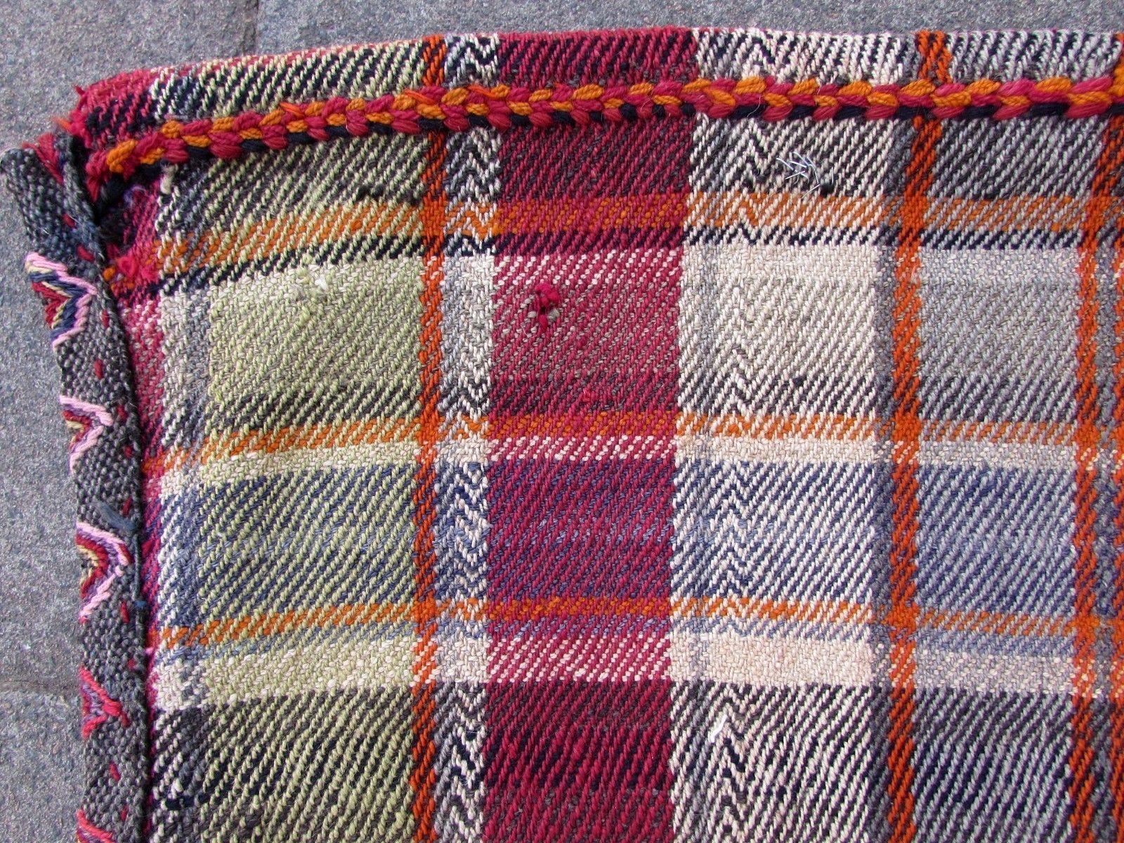 Mid-20th Century Handmade Vintage Ardabil Style Kilim Bag, 1950s, 1Q0319