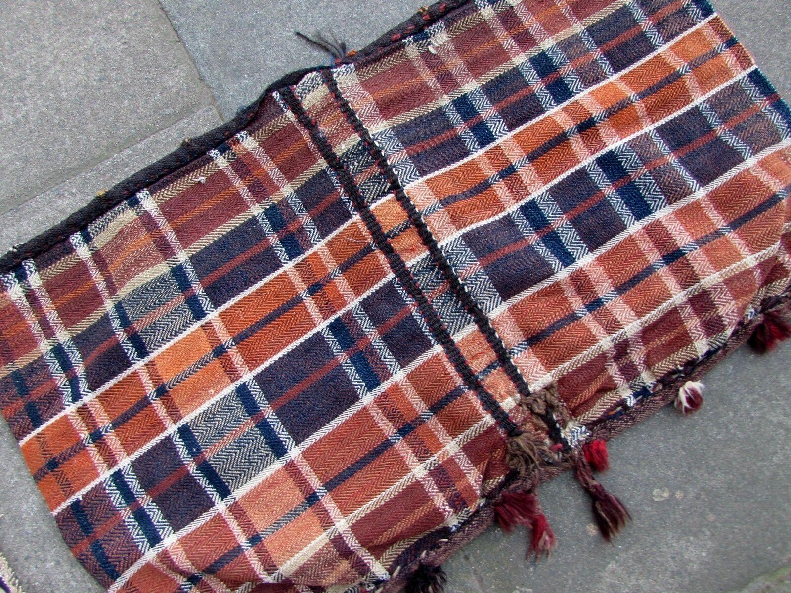 Mid-20th Century Handmade Vintage Ardabil Style Kilim Bag, 1960s, 1Q0310