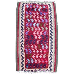 Handmade Vintage Ardabil Style Rug, 1940s, 1Q0260