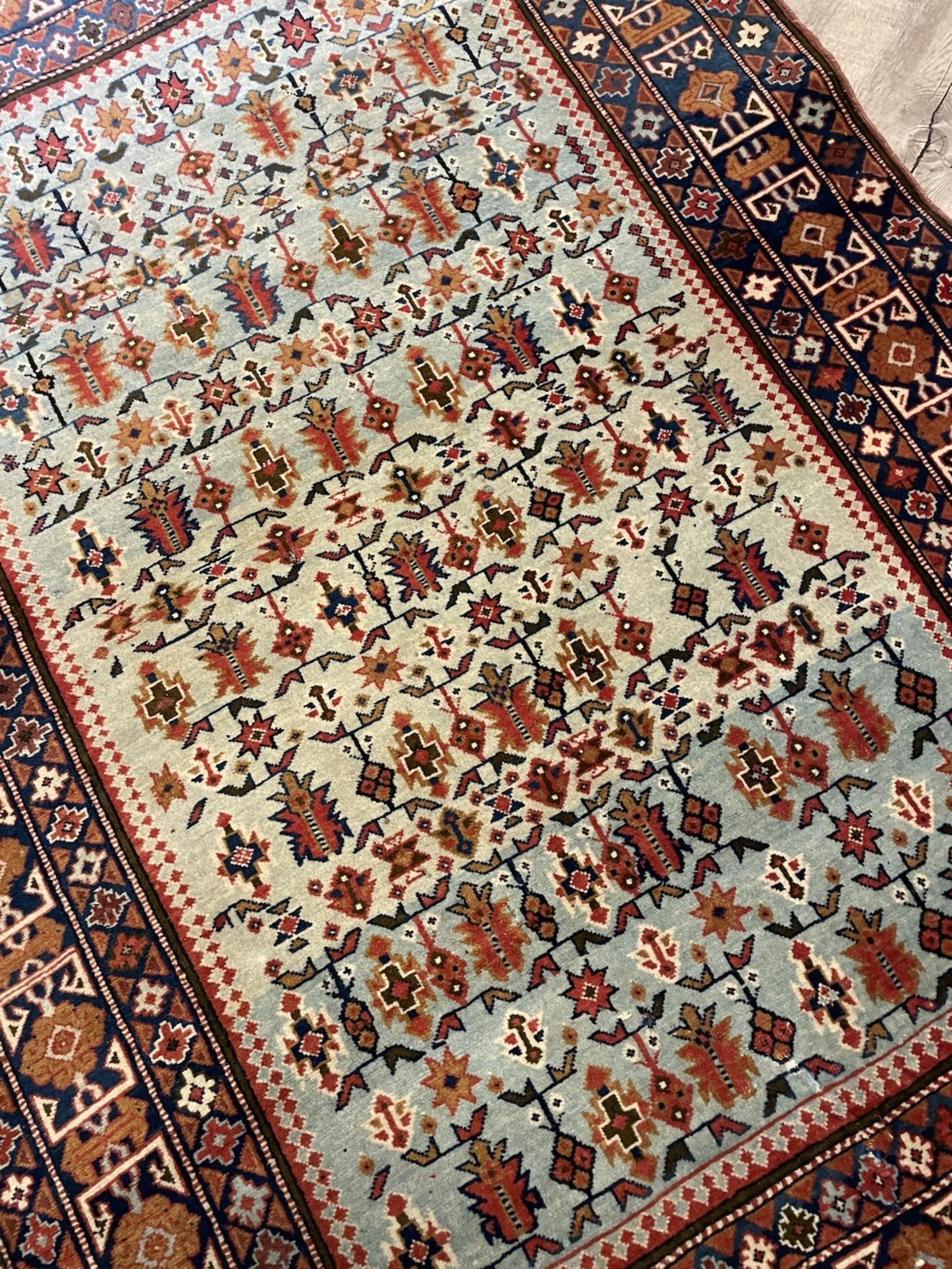 Handgefertigte Vintage kaukasischen Darband Teppich 3,3 'x 4,8', 1940er Jahre - 1N106 im Angebot 1