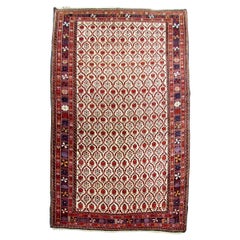 Handmade Vintage Caucasian Kuba Rug, 1900s, 1Q0191