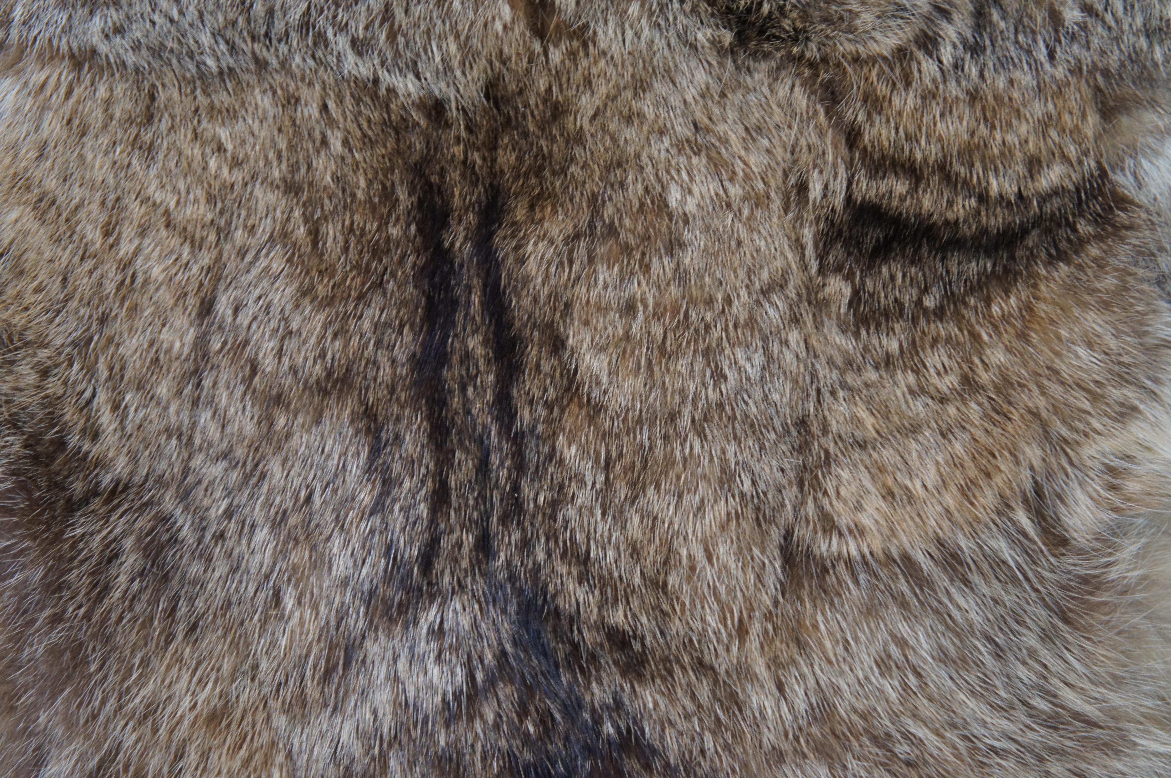 split beaver pelt