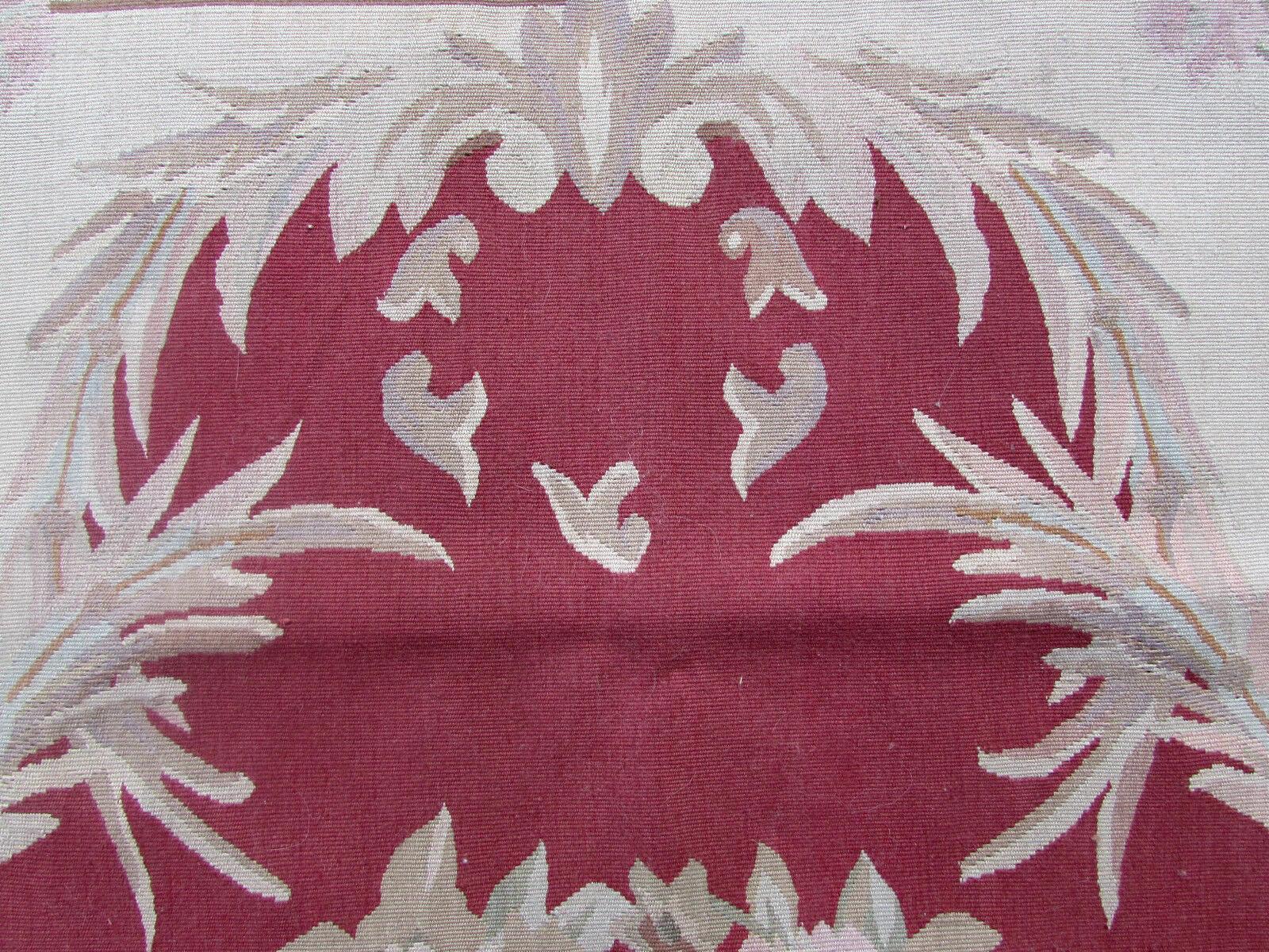 Late 20th Century Handmade Vintage French Aubusson Rug, 1970s, 1Q0195