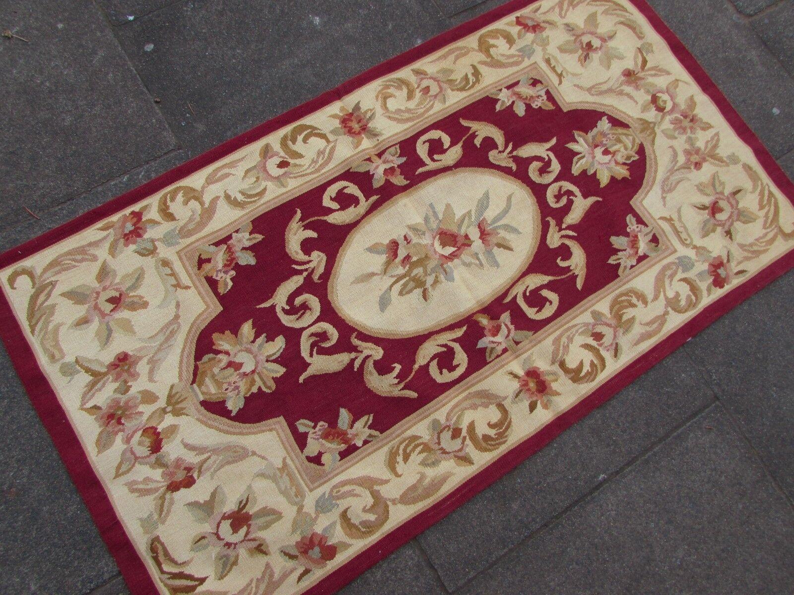 Elevate your space with the timeless elegance of this Handmade Vintage French Aubusson Rug. Crafted with meticulous artistry, it encapsulates the essence of French design and craftsmanship.

Key Features:

French Elegance: This rug exudes the