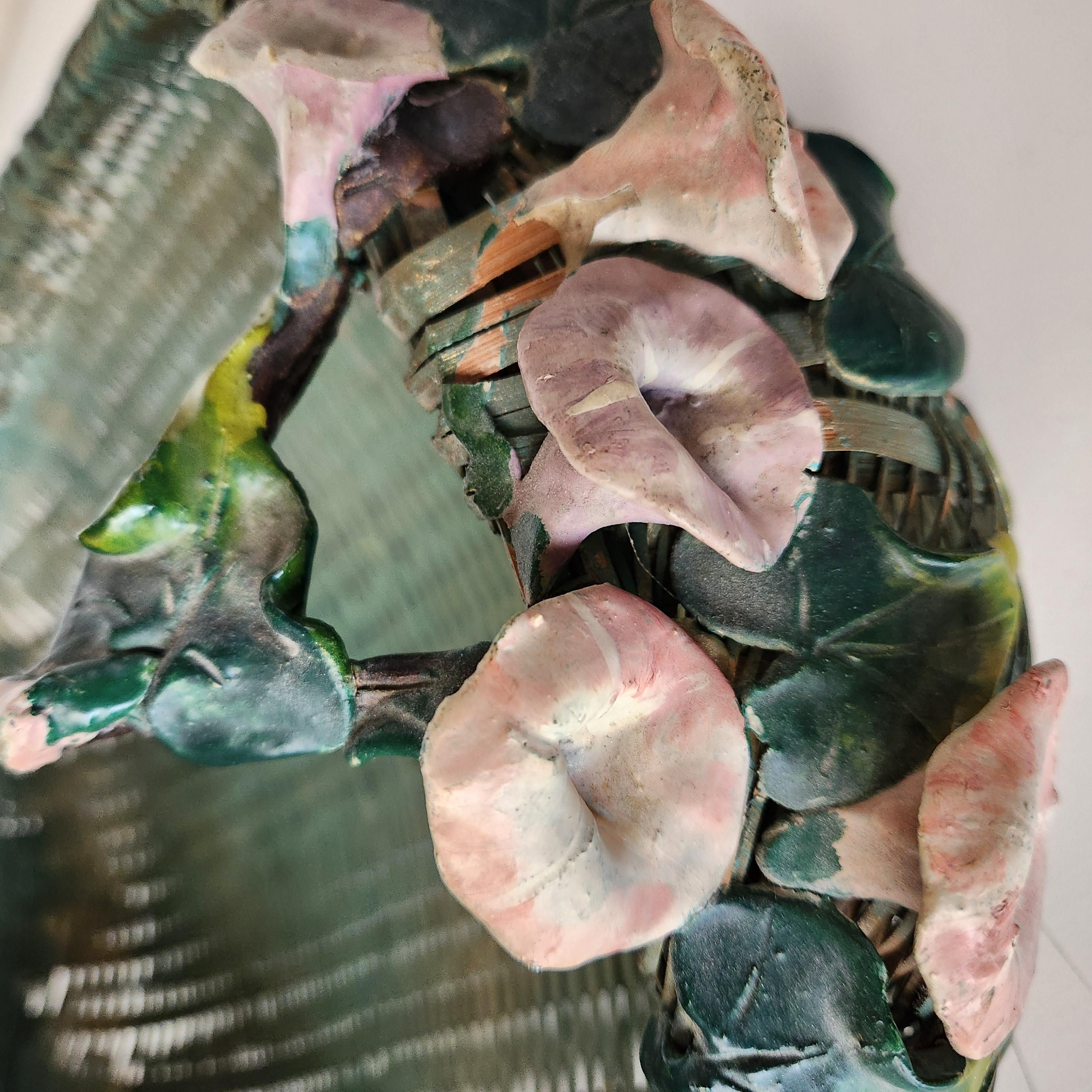 Poterie florale française vintage en vente 6