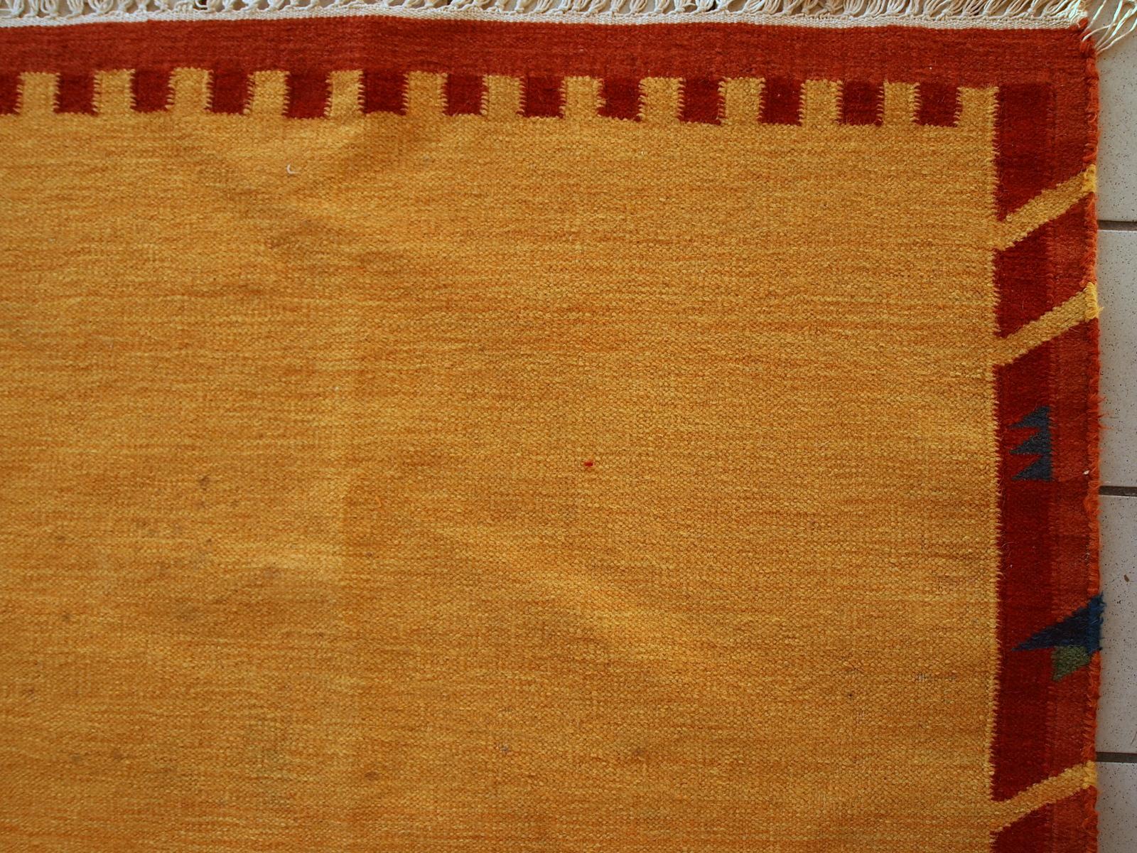Handmade Vintage Gabbeh Style Kilim, 1970s, 1C582 4
