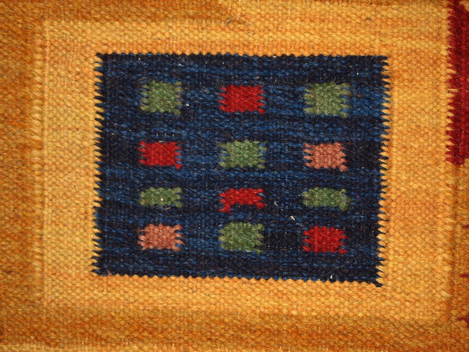 Handmade Vintage Gabbeh Style Kilim, 1970s, 1C582 1