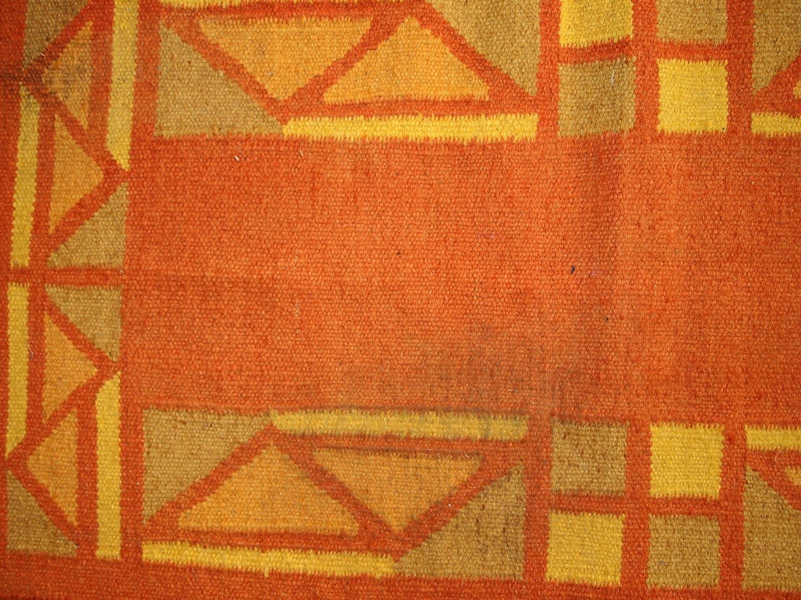 Asian Handmade Vintage Gabbeh Style Rug, 1970s, 1C470
