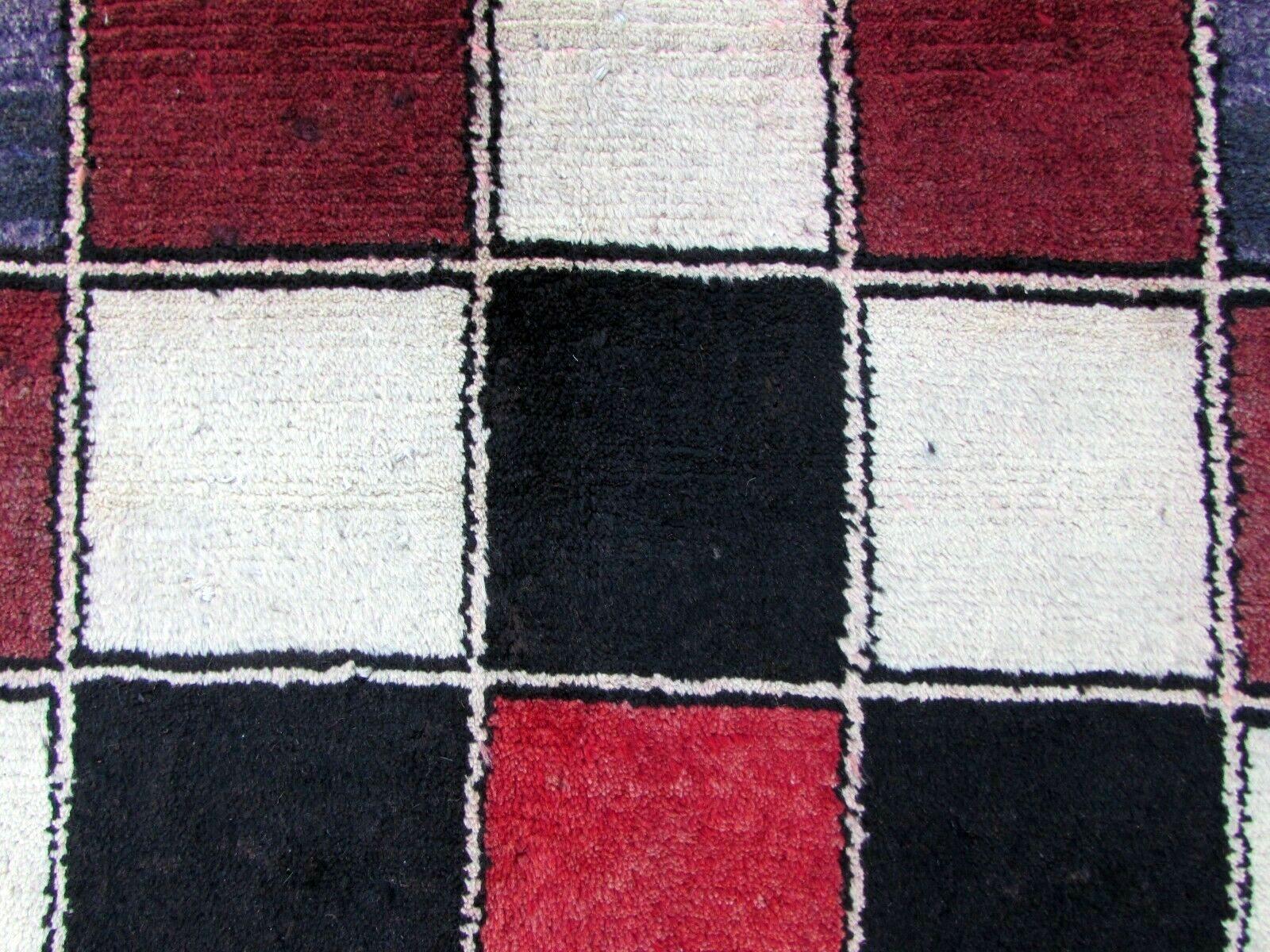 Handmade Vintage Gabbeh Style Rug, 1970s, 1Q0123 4