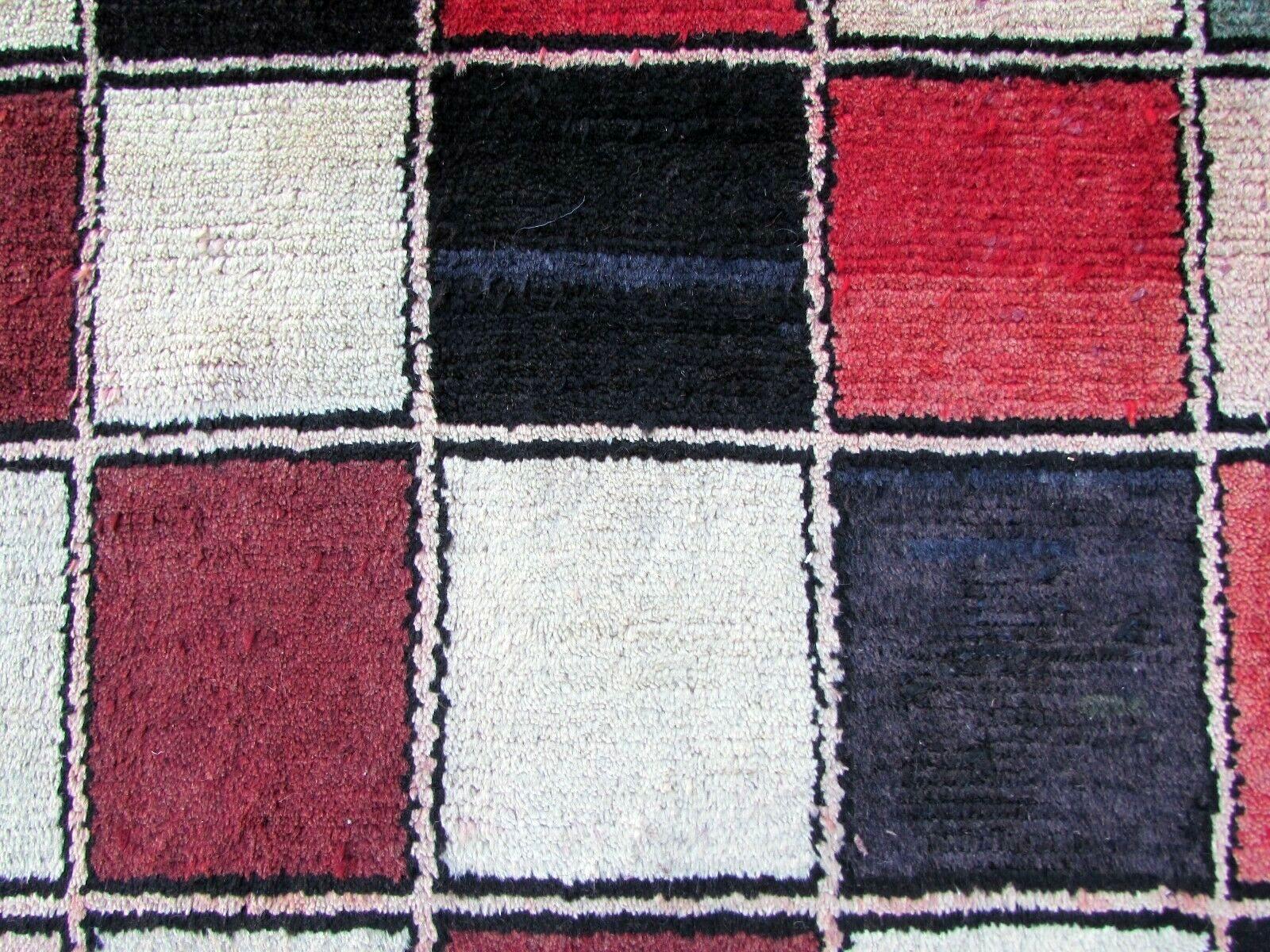 Handmade Vintage Gabbeh Style Rug, 1970s, 1Q0123 5