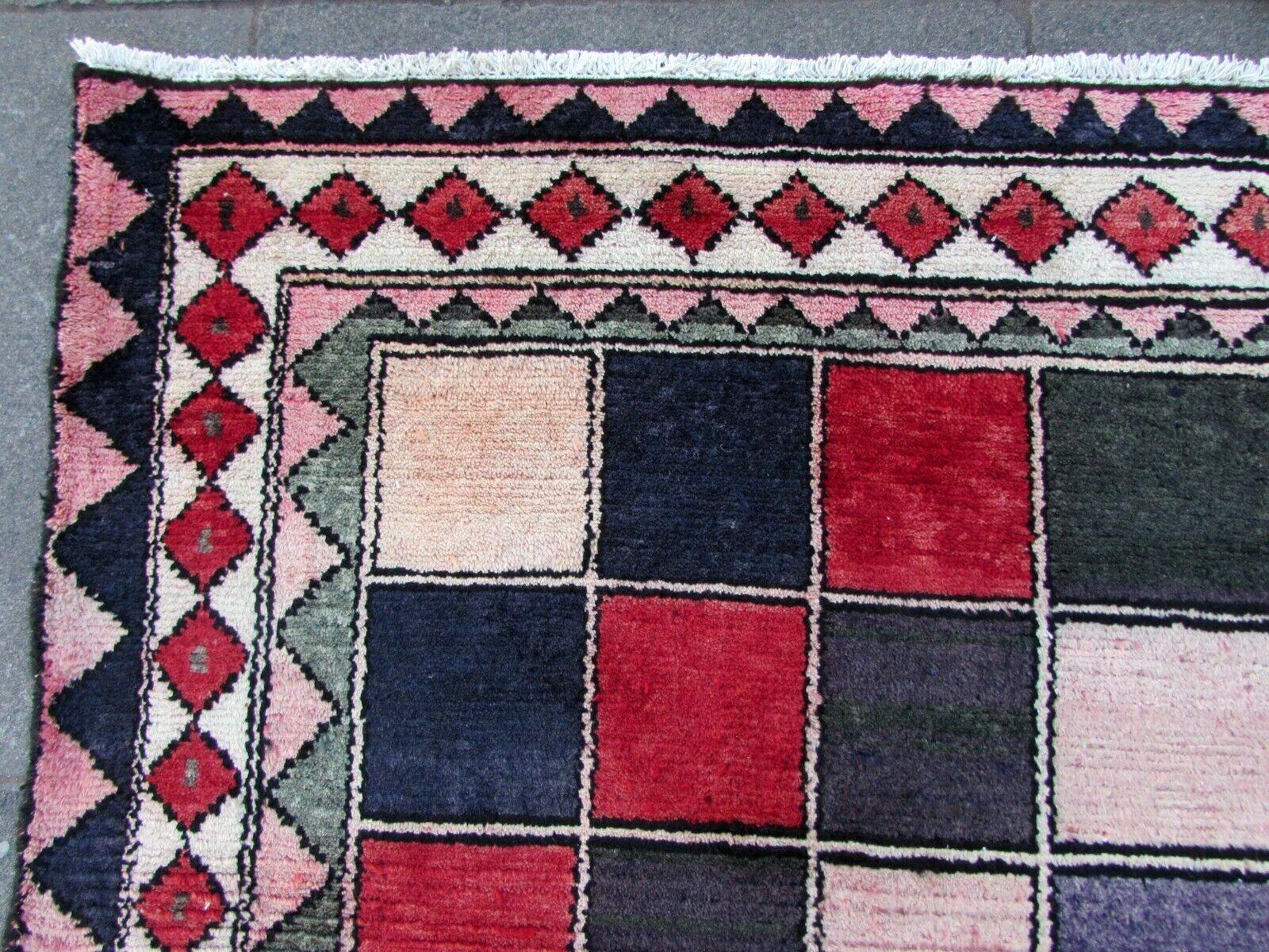 Handmade Vintage Gabbeh Style Rug, 1970s, 1Q0123 2