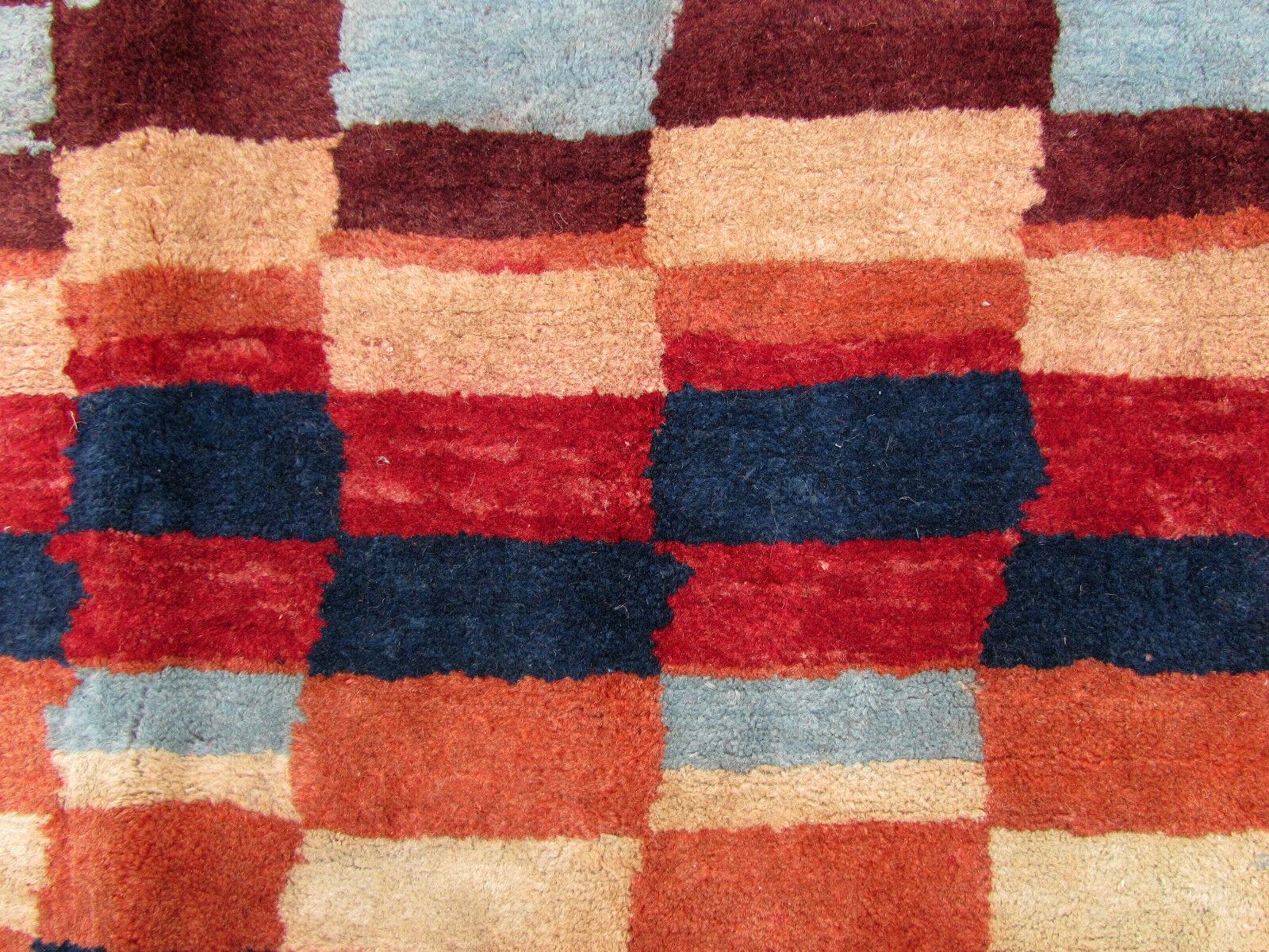 Late 20th Century Handmade Vintage Gabbeh Style Rug, 1970s, 1Q0133