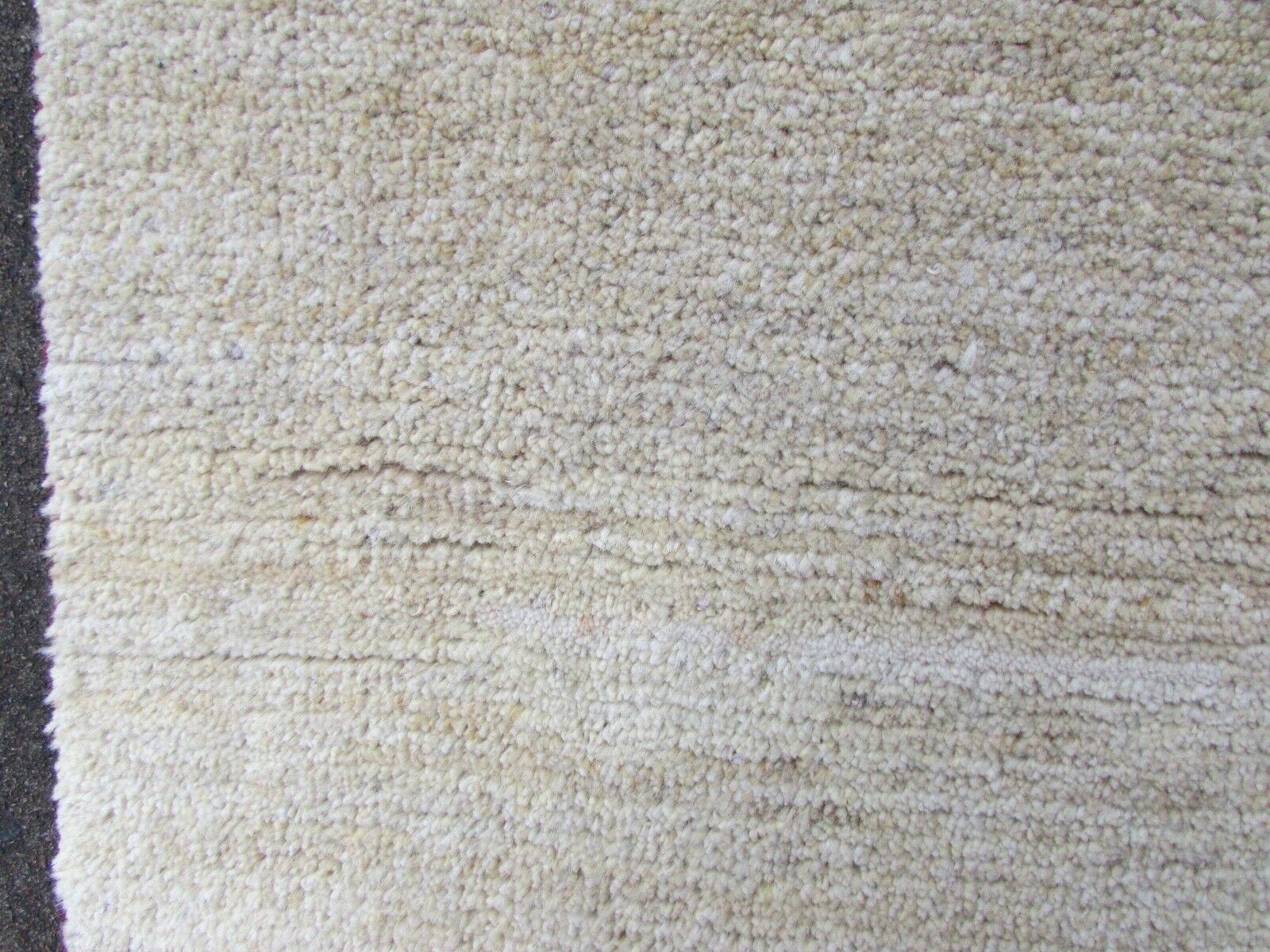 Wool Handmade Vintage Gabbeh Style Rug, 1980s, 1Q0214