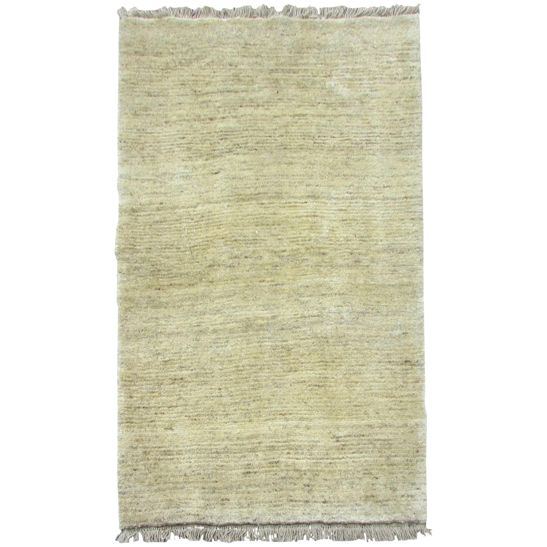 Handgefertigter Gabbeh-Teppich im Vintage-Stil:: 1980er Jahre:: 1Q0228