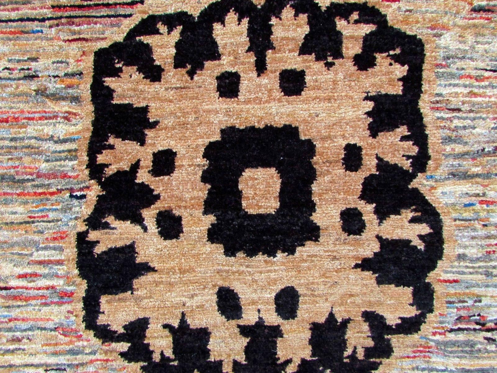 Late 20th Century Handmade Vintage Gabbeh Style Rug, 1980s, 1Q0298
