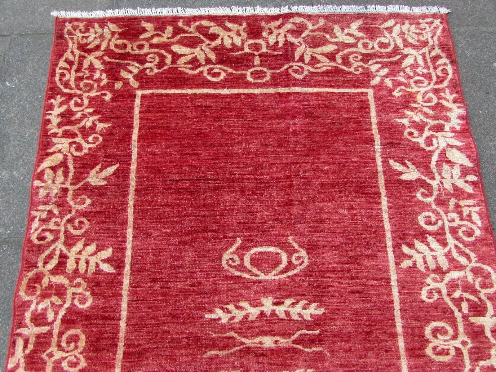 Handmade Vintage Gabbeh Style Rug, 1980s, 1Q0299 1
