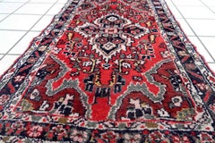 Handmade Vintage Hamadan Style Mat, 1970s, 1C966