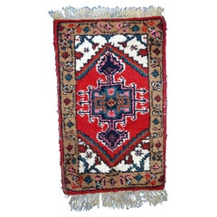 Handmade Vintage Hamadan Style Rug, 1960s, 1C754