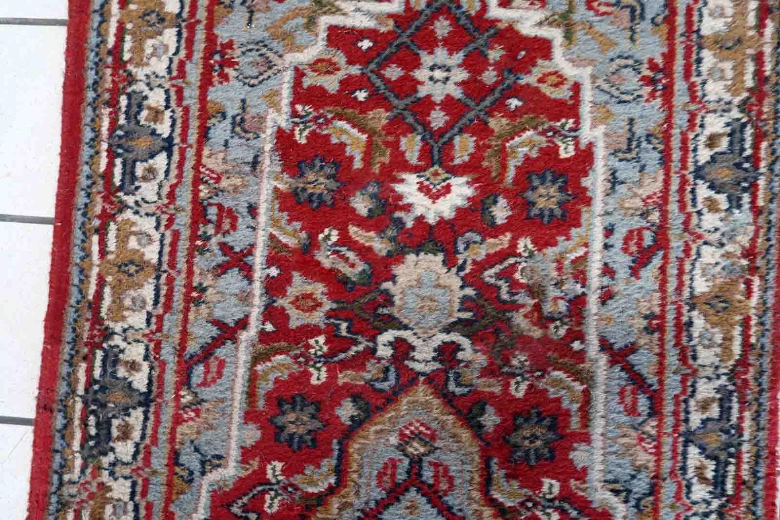 Handgefertigter Vintage-Teppich im Hamadan-Stil, 1970er Jahre, 1C1016 im Angebot 2