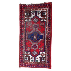 Tapis vintage fait à la main de style Hamadan, années 1970, 1C1025