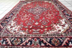 Handmade Vintage Hamadan Style Rug, 1970s, 1C1026