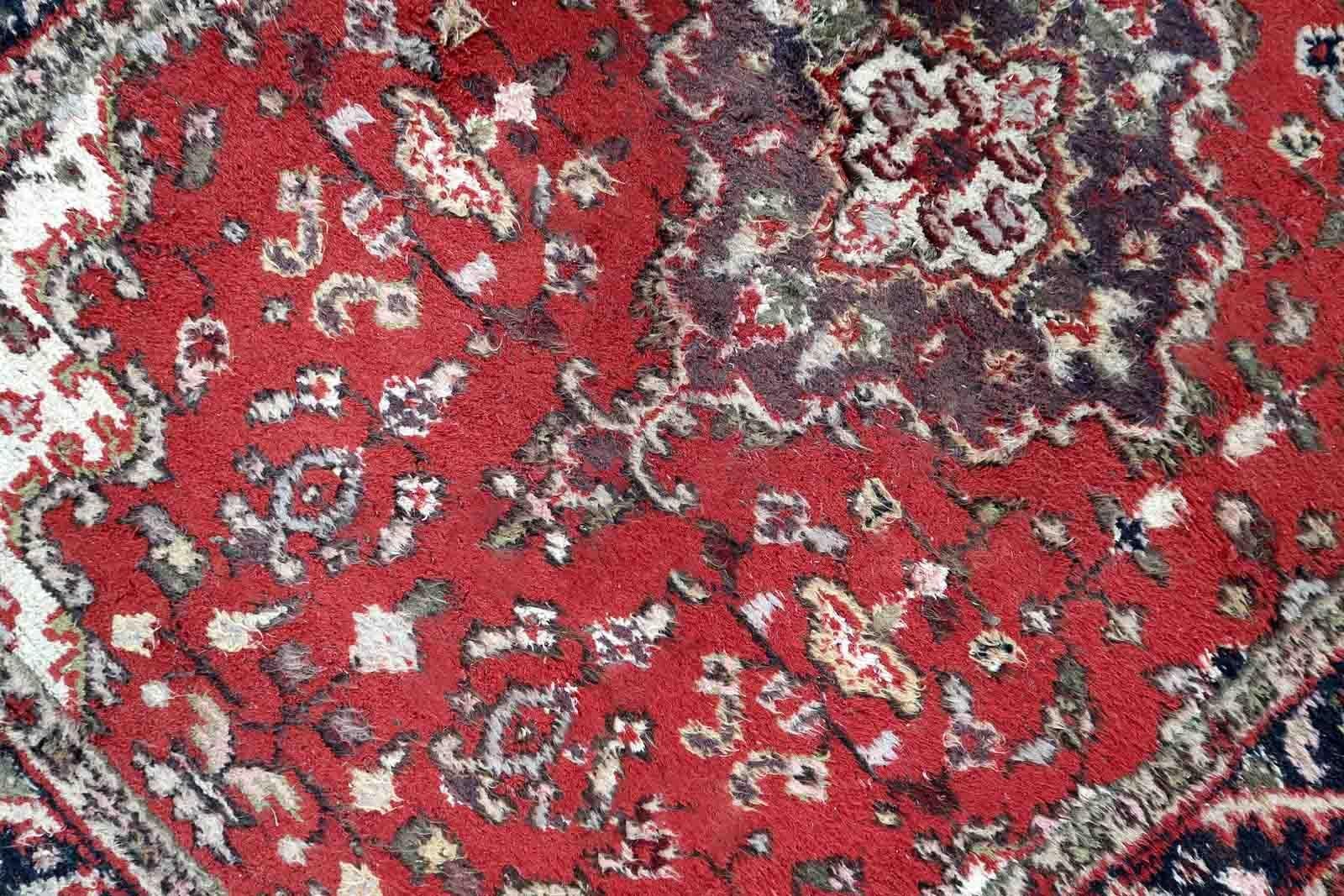 Handgefertigter Vintage-Teppich im Hamadan-Stil, 1970er Jahre, 1C1026 im Angebot 1