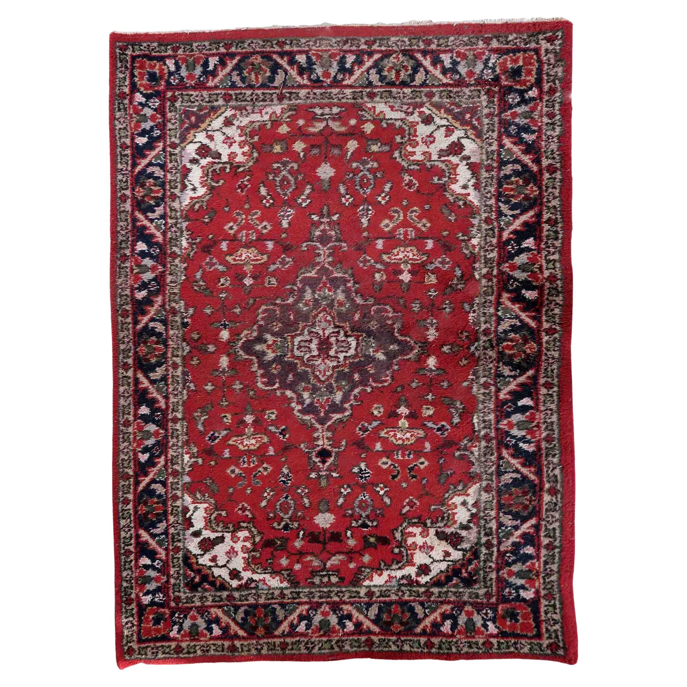 Handmade Vintage Hamadan Style Rug, 1970s, 1C1026