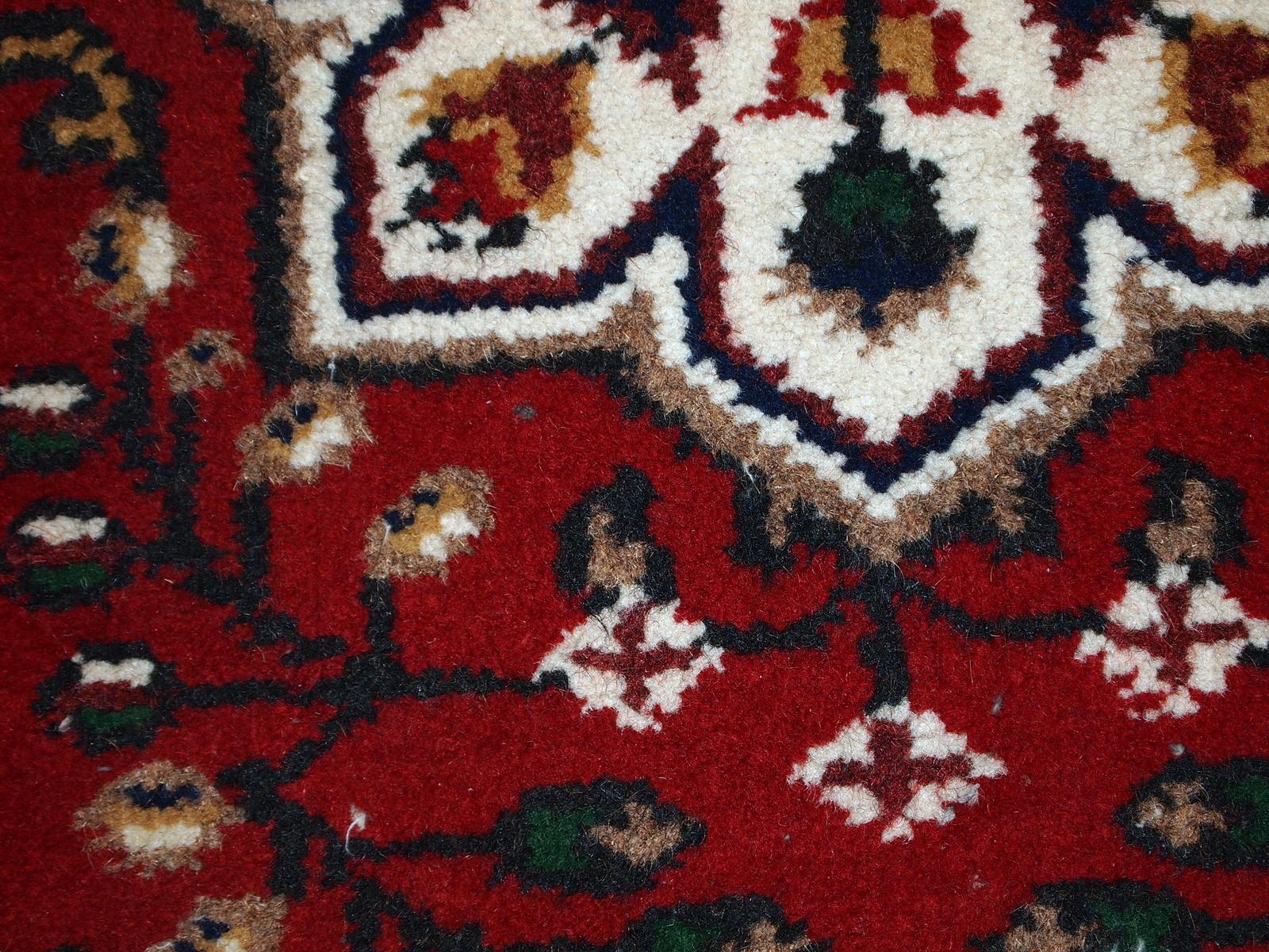 Asian Handmade Vintage Hamadan Style Rug, 1970s, 1C653