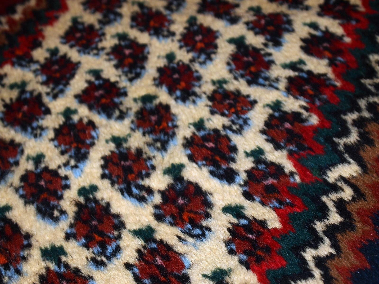 Late 20th Century Handmade Vintage Hamadan Style Rug, 1970s, 1C695 For Sale