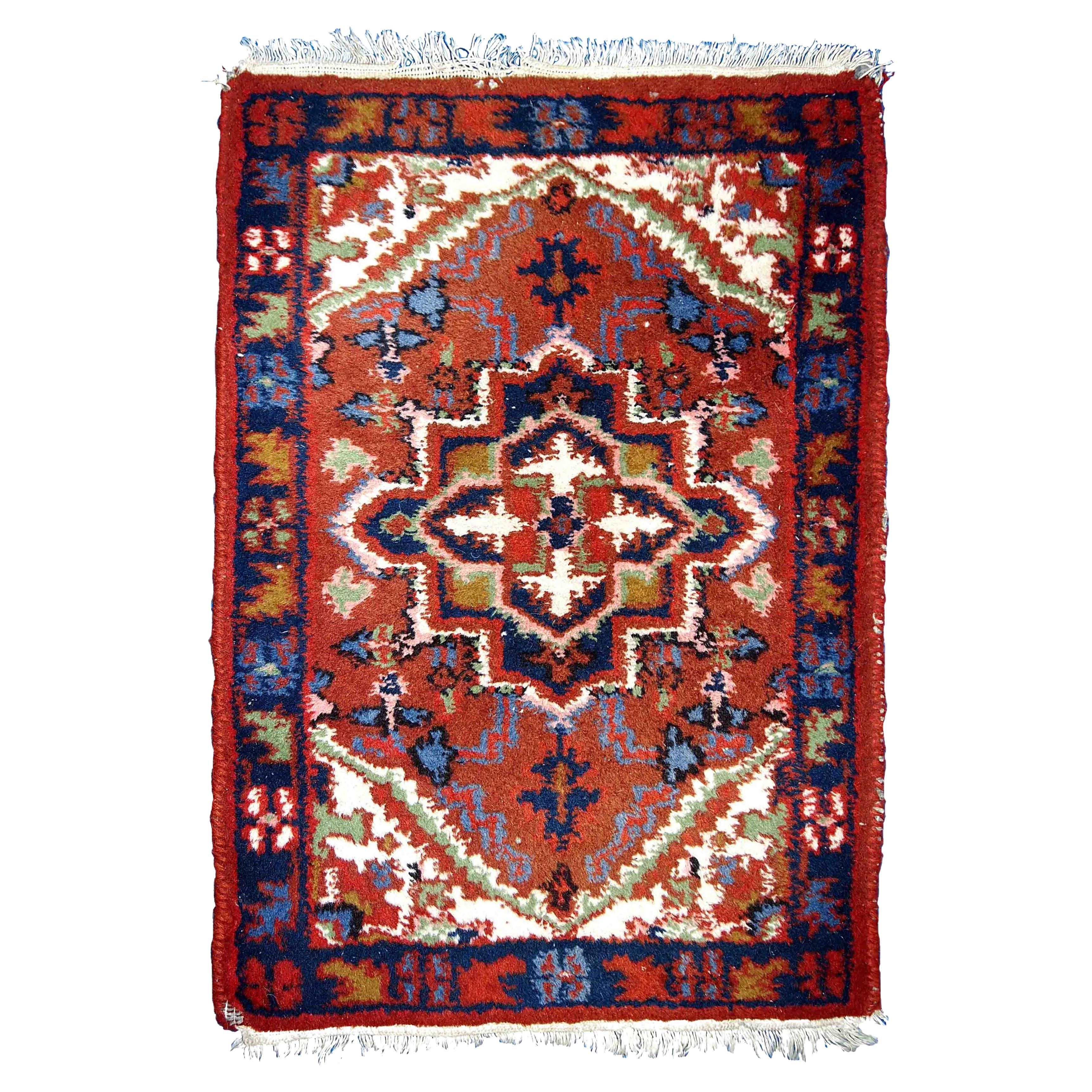 Handgefertigter Vintage-Teppich im Hamadan-Stil, 1970er Jahre, 1C753