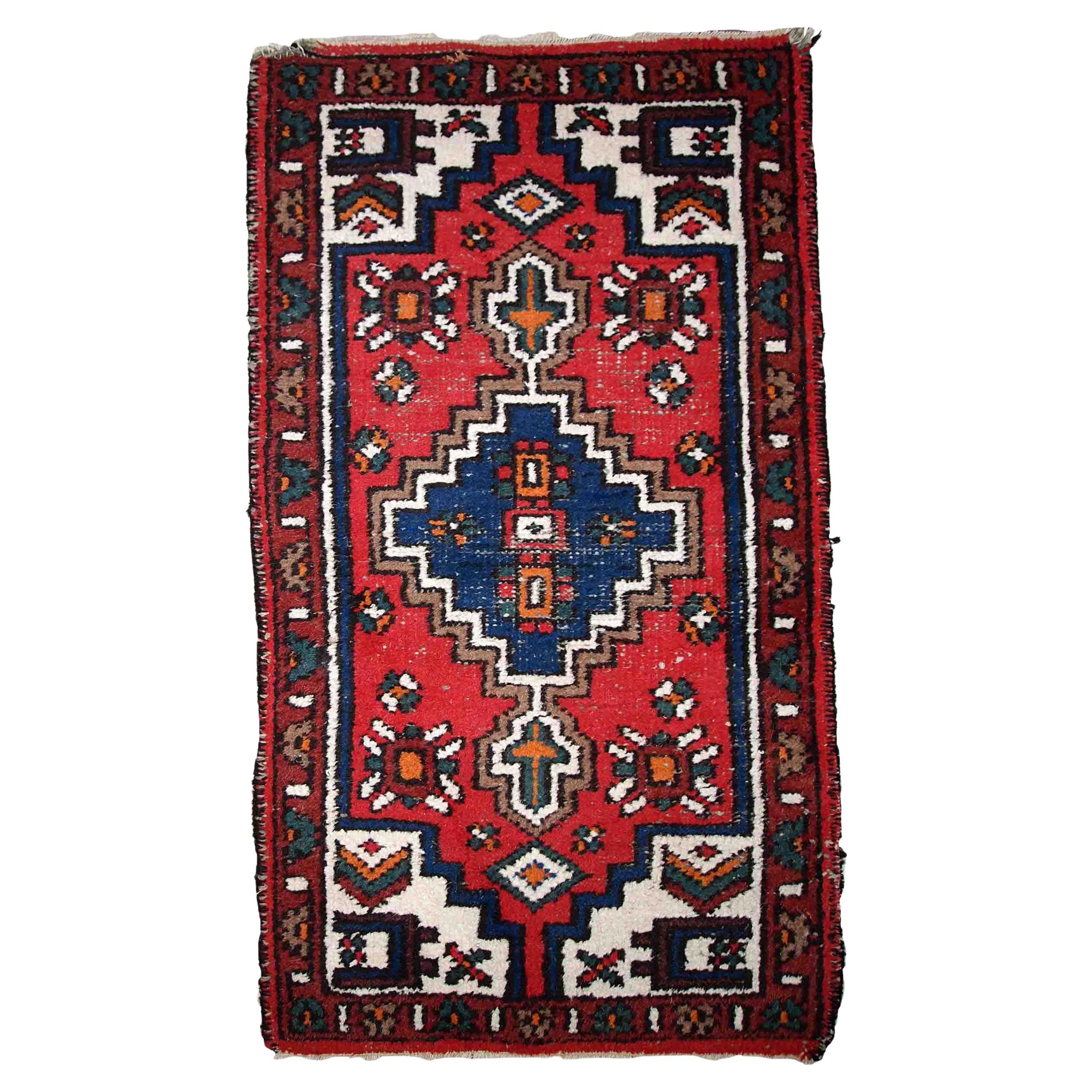 Handgefertigter Vintage-Teppich im Hamadan-Stil, 1970er Jahre, 1C803