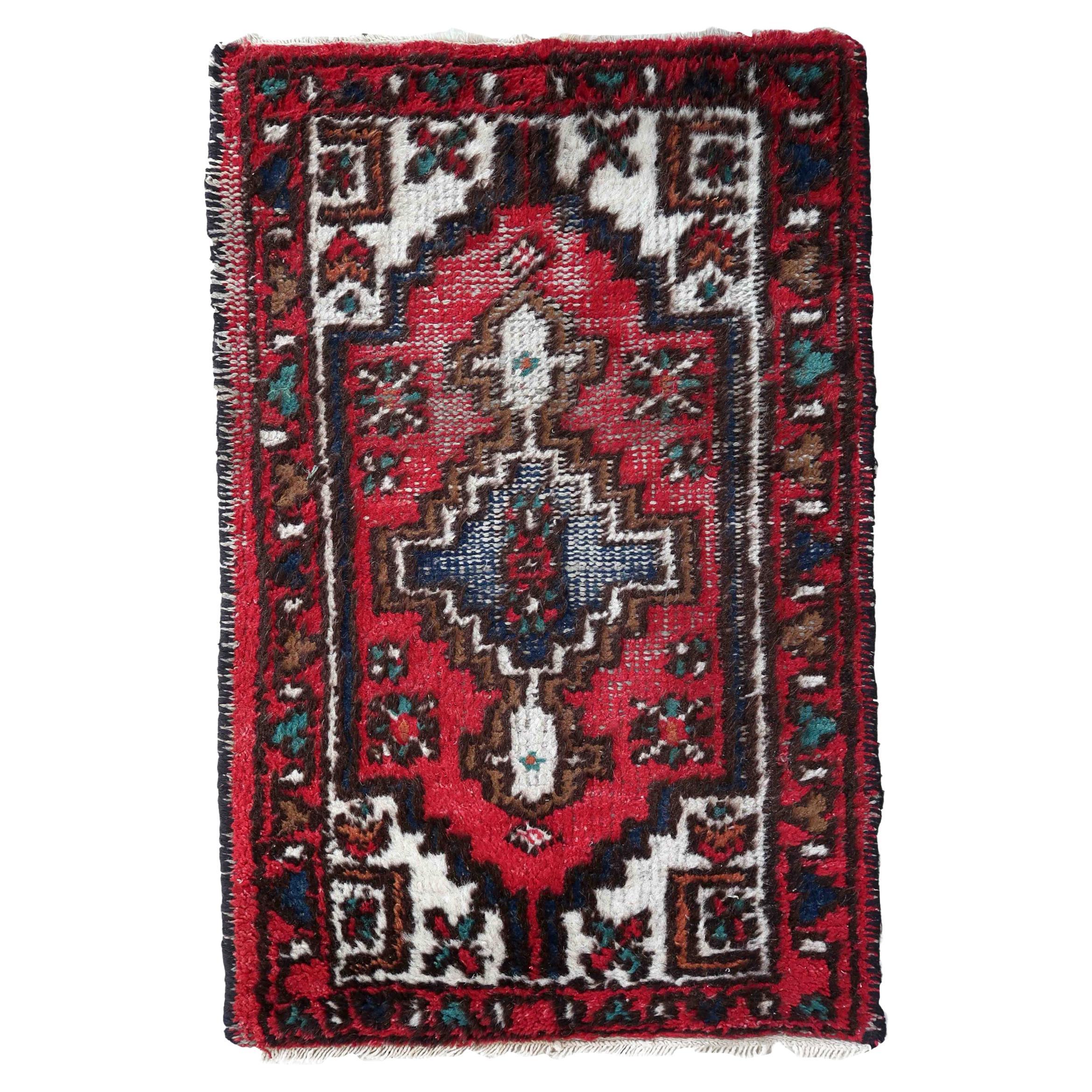 Handgefertigter Vintage-Teppich im Hamadan-Stil, 1970er Jahre, 1C841