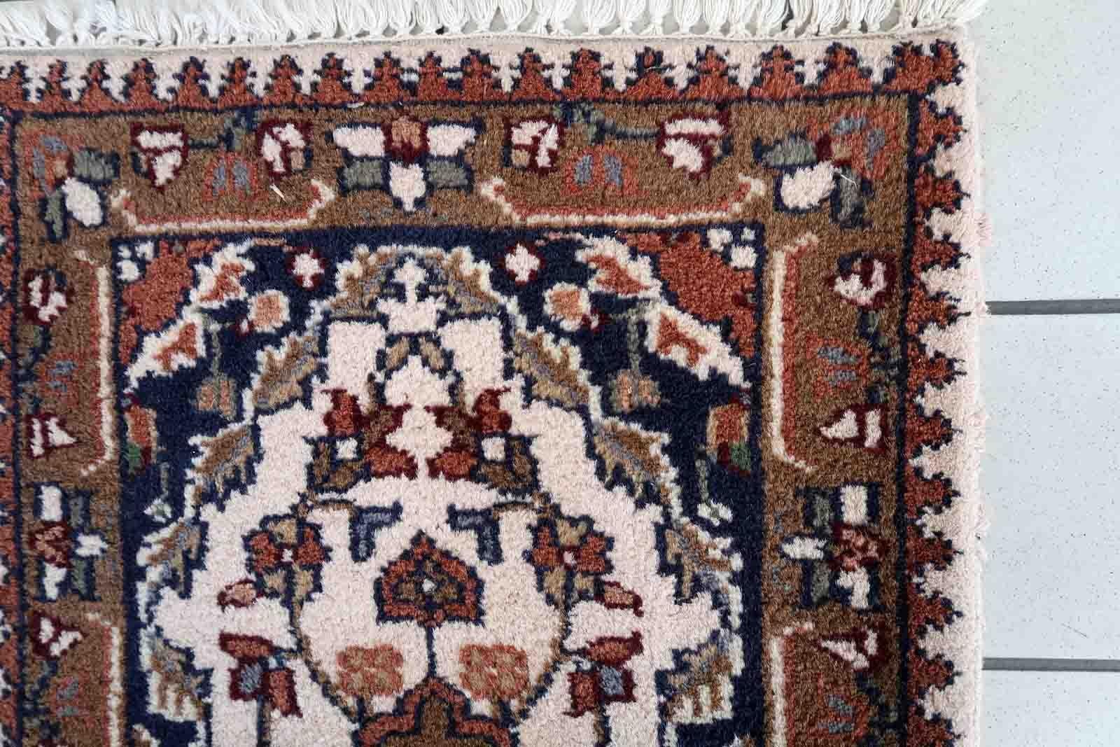 Tappeto vintage fatto a mano in stile Hamadan, anni '70, 1C851 3
