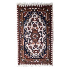 Tappeto vintage fatto a mano in stile Hamadan, anni '70, 1C851