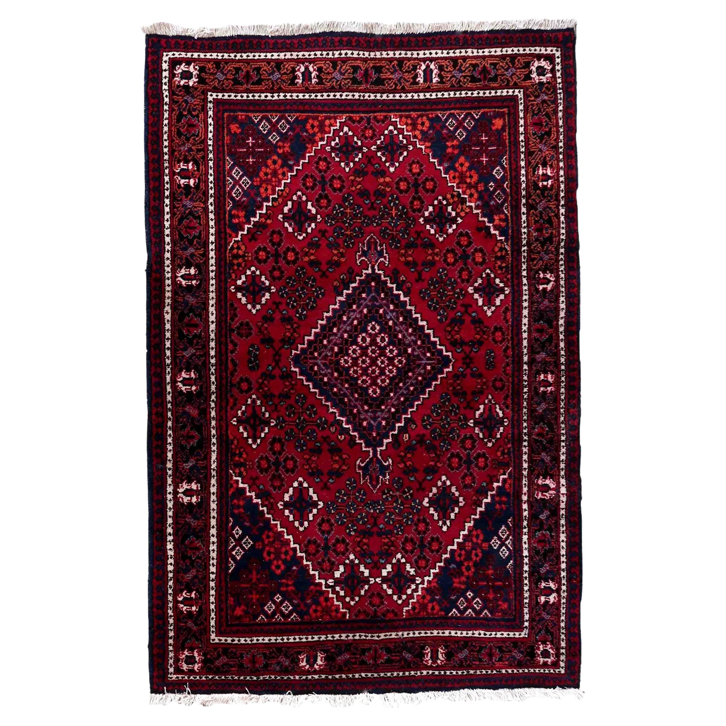 Handgefertigter Vintage-Teppich im Hamadan-Stil, 1970er Jahre, 1c920