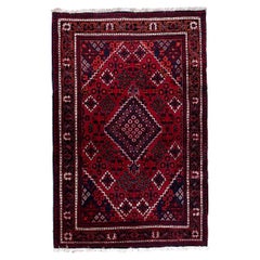 Handgefertigter Vintage-Teppich im Hamadan-Stil, 1970er Jahre, 1c920