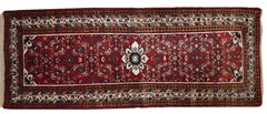 Handmade Vintage Hamadan Style Runner, 1970s, 1C303